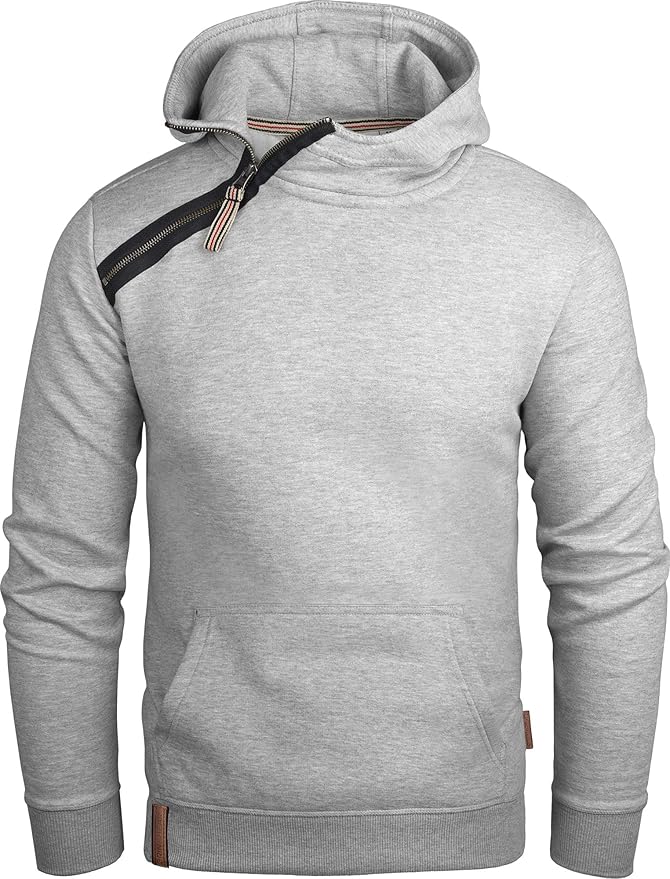GEC543 Grin&Bear Herren Hoodie mit Ärmeltasche