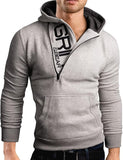 GEC401 Grin&Bear Halfzip Hoodie