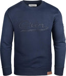 GEC542 Grin&Bear Crew Neck mit Ärmeltasche