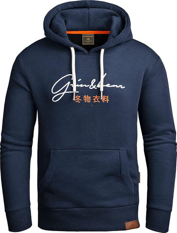 GEC703 Grin&Bear Signatur Hoodie