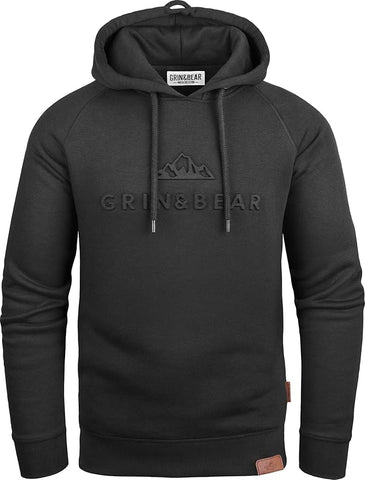 GEC540 Grin&Bear Embossed Logo Hoodie