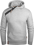GEC435 Grin&Bear schräg Half Zip Hoodie