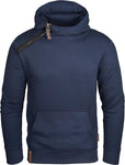 GEC435 Grin&Bear schräg Half Zip Hoodie