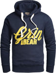 GEC469 Grin&Bear Signatur Logo Kapuzenpullover