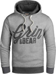 GEC469 Grin&Bear Signatur Logo Kapuzenpullover