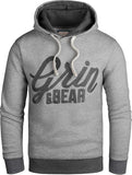 GEC469 Grin&Bear Signatur Logo Kapuzenpullover