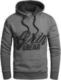 GEC469 Grin&Bear Signatur Logo Kapuzenpullover