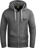 GEC603 Grin&Bear Flock Print Hoodie